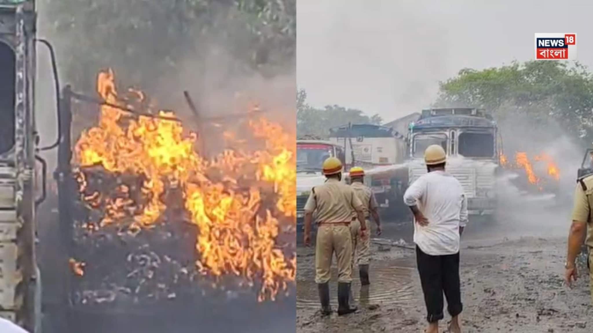 Fire: গার্ডেনরিচে ভয়াবহ অগ্নিকাণ্ড! পার্কিং লটে দাউদাউ আগুনে পুড়ে ছাই একাধিক গাড়ি
