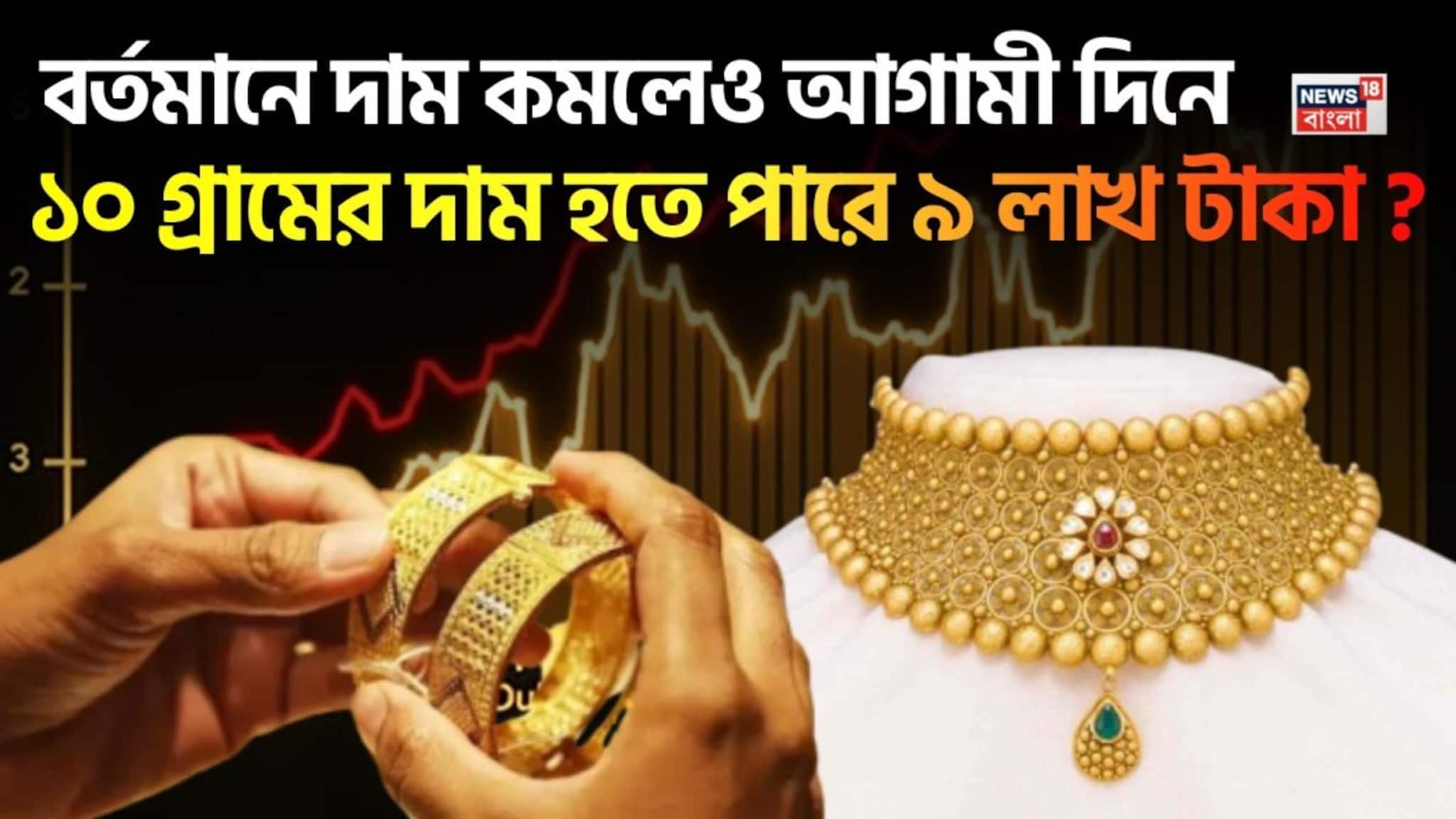 9 Lakh Rupees Gold Price: বর্তমানে দাম কমলেও আগামী দিনে ১০ গ্রামের দাম হতে পারে ৯ লাখ টাকা ?