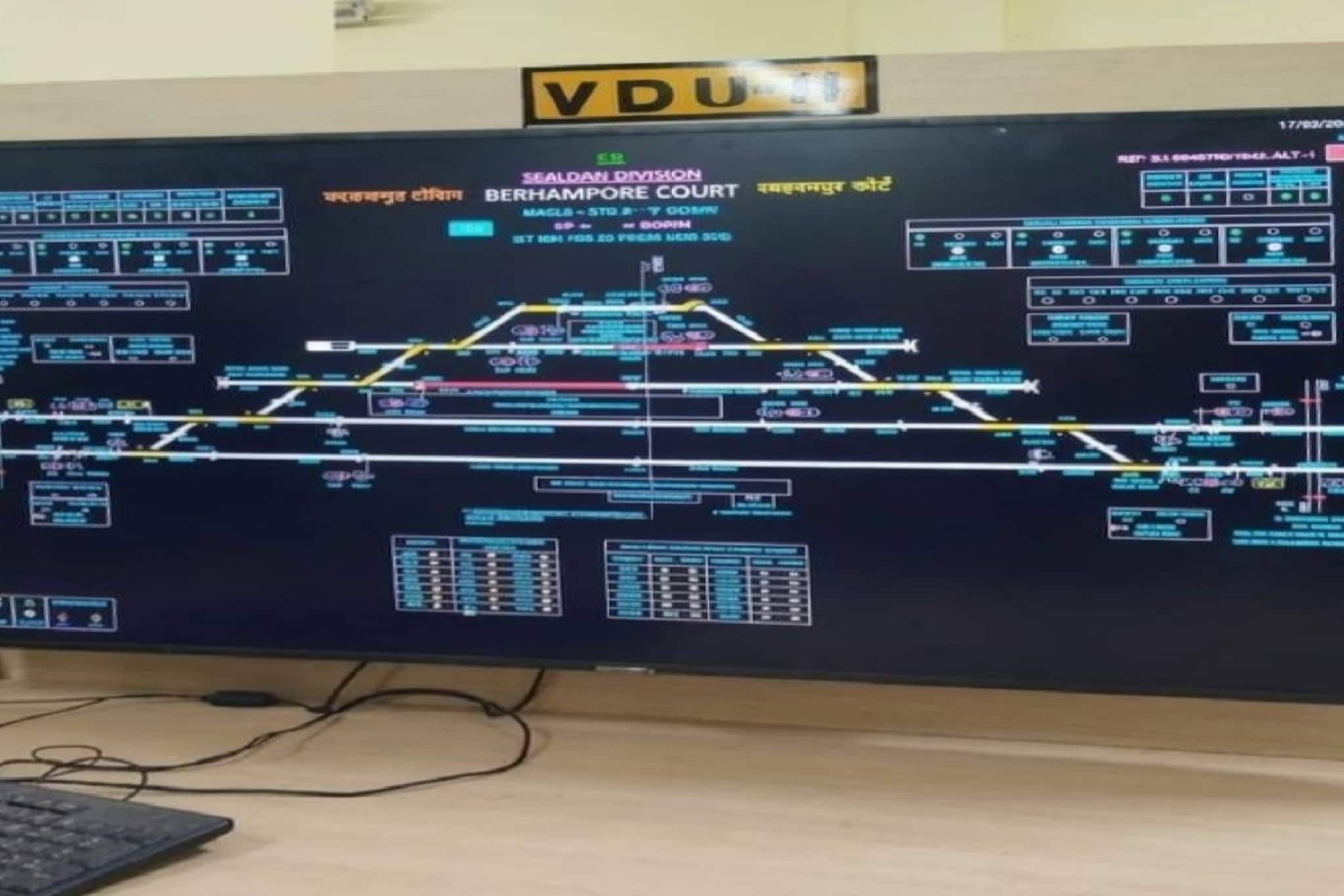 বহরমপুর কোর্ট স্টেশনে ইয়ার্ড মডিফিকেশনের কাজ শেষ করল পূর্ব রেল
