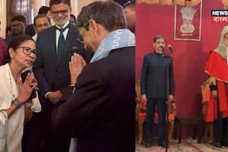 শপথ নিলেন নতুন রাজ্যপাল আরএন রবি! চা-চক্র থেকে উঠে এগিয়ে এলেন মমতার দিকে! মুখ্যমন্ত্রী বললেন...