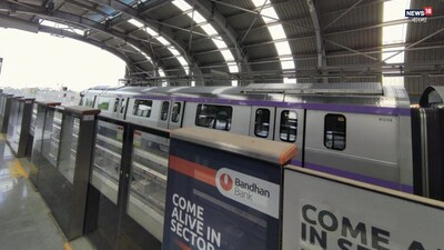 महाकरण स्टेशनवर दरवाजा बिघडल्याने ग्रीन लाईन मेट्रो 40 मिनिटे विस्कळीत.