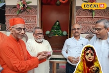 শচীমাতার কোলে নিমাই... গোবিন্দ ভোগ চালের উপর নজির গড়লেন নবদ্বীপের অঙ্কনশিল্পী