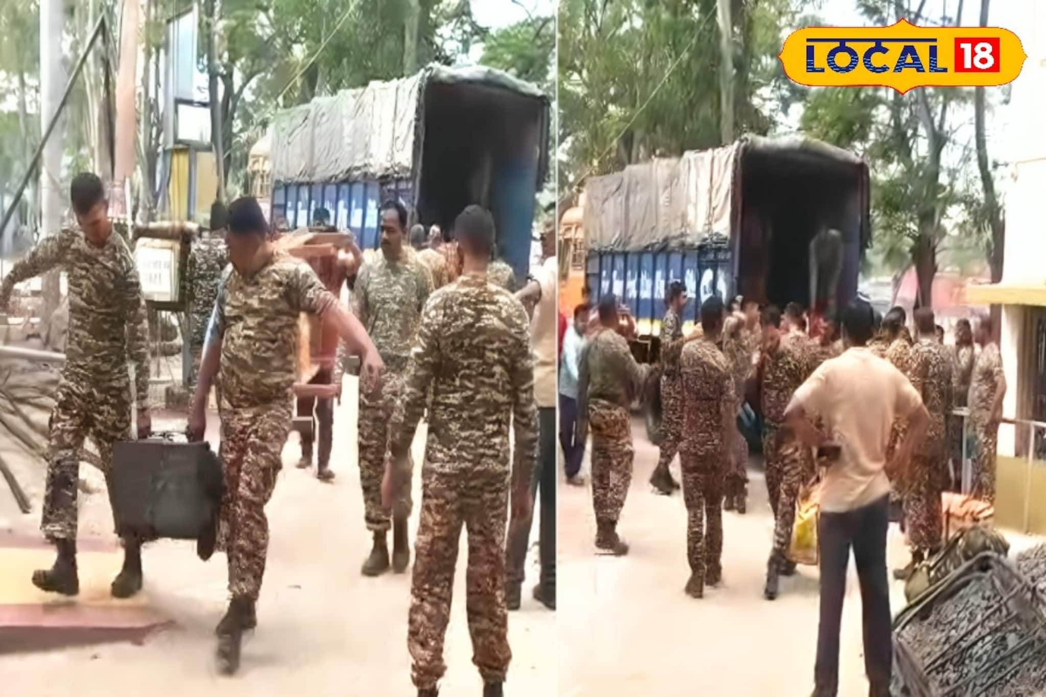 নির্বাচনের আগে পটাশপুর ও এগরাতে পৌঁছে গেল কেন্দ্রীয় বাহিনী! শুরু হবে রুট মার্চ নির্বাচনের আগে পটাশপুর ও এগরাতে পৌঁছে গেল কেন্দ্রীয় বাহিনী! শুরু হবে রুট মার্চ