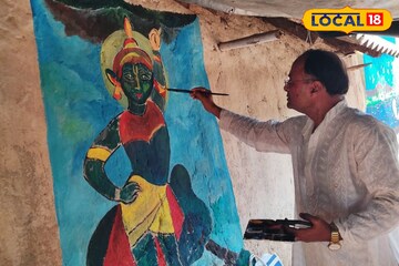 রং-তুলিতে সচেতনতার বার্তা! জঙ্গলে আগুন রুখতে অভিনব উদ্যোগ