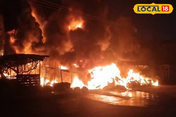 হাওড়ায় বিধ্বংসী অগ্নিকাণ্ড! দাউ দাউ করে জ্বলল টায়ার গোডাউন