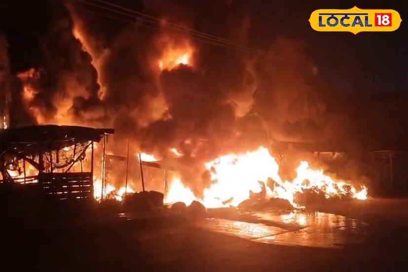 ডোমজুড়ের পাকুরিয়া এলাকায় ভয়াবহ অগ্নিকাণ্ড। ভয়াবহতা দেখে আতঙ্কিত হয়ে পড়েন স্থানীয় মানুষ। তাঁরাই আগুন দেখে গোডাউন থেকে কর্মচারীদের বের করে আনেন। মুহূর্তে আগুন গ্রাস করে ফেলে টায়ার গোডাউন, ছড়িয়ে পড়ে গোডাউনের পাশে থাকা ক্রেনেও। (ছবি ও তথ্যঃ রাকেশ মাইতি)