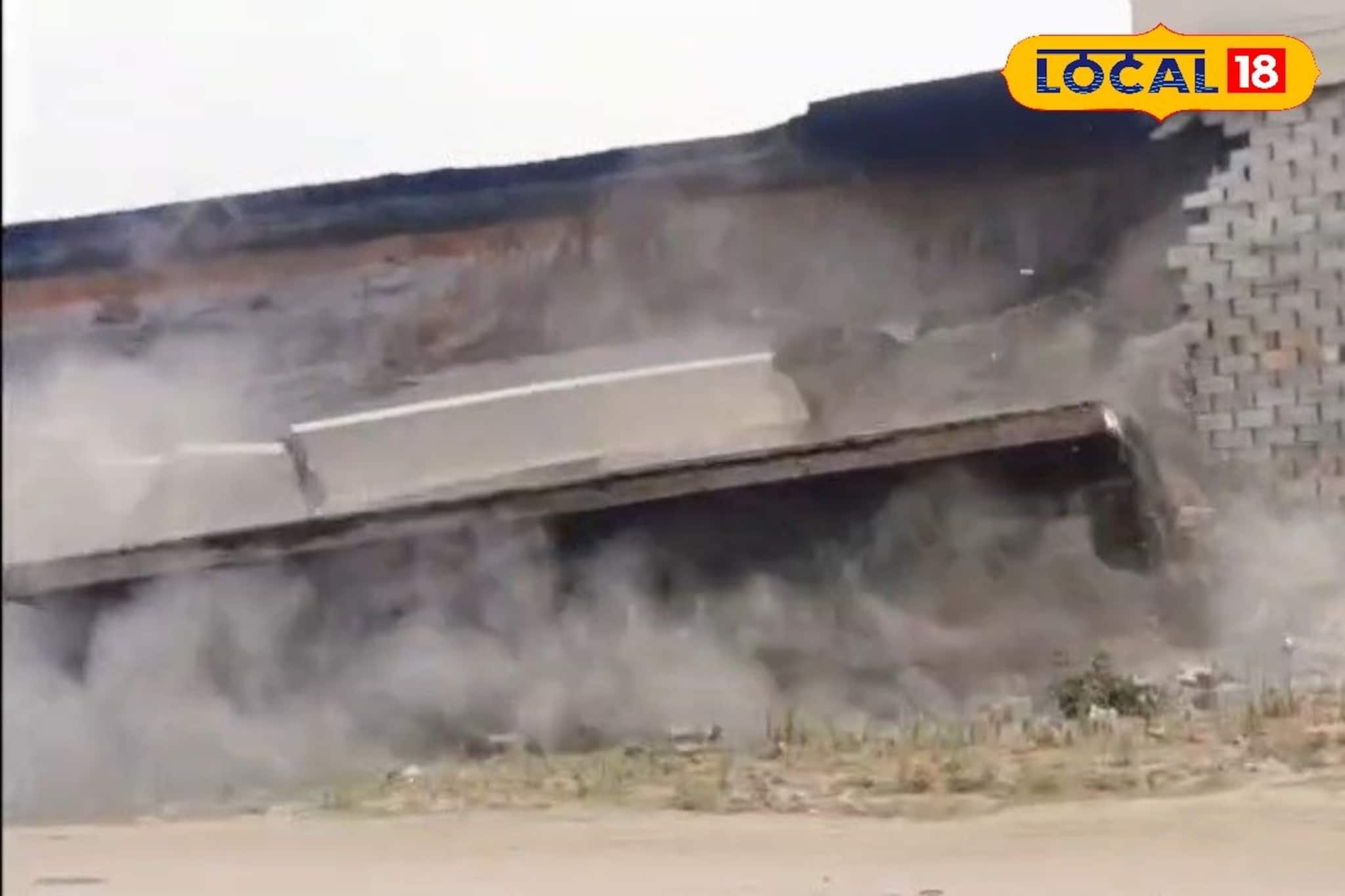 ভয়ঙ্কর দুর্ঘটনা! ধসে পড়ল জাতীয় সড়কের গার্ডওয়াল, গাড়ি চলাচল বন্ধ কলকাতা-বর্ধমান লেনে