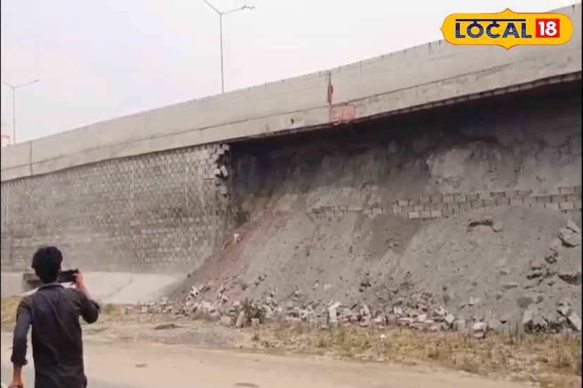 নির্মাণ প্রক্রিয়া শেষ হওয়ার তিন মাসের মধ্যেই বিপত্তি ! ভেসে গেল জাতীয় সড়কে গার্ডওয়াল। বড়সড় দুর্ঘটনার হাত থেকে রক্ষা পেলেন সকলে। গুণগত মান নিয়ে প্রশ্ন তুলছেন স্থানীয়রা।(ছবি ও তথ্য: সায়নী সরকার)