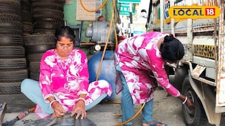 পুরুষ মেকানিকদের টেক্কা দিচ্ছেন শম্পা হালদার; হার না মানা জেদই তাঁকে এনে দিল অনন্য পরিচিতি