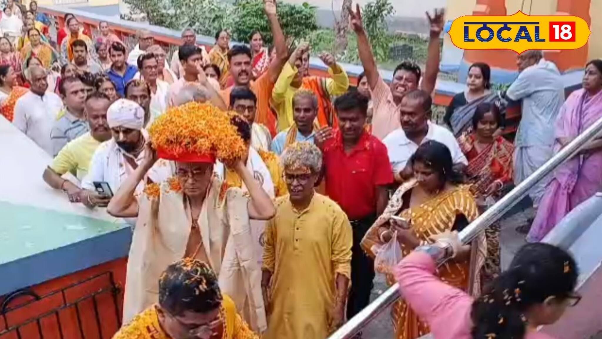 বর্ণাঢ্য শোভাযাত্রায় নগর পরিক্রমা, ফুলিয়ার কৃত্তিবাসে প্রস্তাবিত রামমন্দির নির্মাণের উদ্যোগ তুঙ্গে