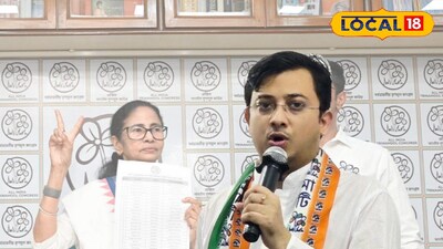 তৃণমূল কংগ্রেস প্রার্থী প্রসেনজিৎ দাস 