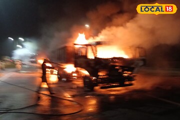 সামান্য ভুলের কারণে জলপাইগুড়িতে ভয়ঙ্কর দুর্ঘটনা, আগুনে পুড়ে ছাই অ্যাম্বুল্যান্স