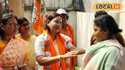 কান্দিতে ভোটের প্রচার বিজেপির গার্গীর