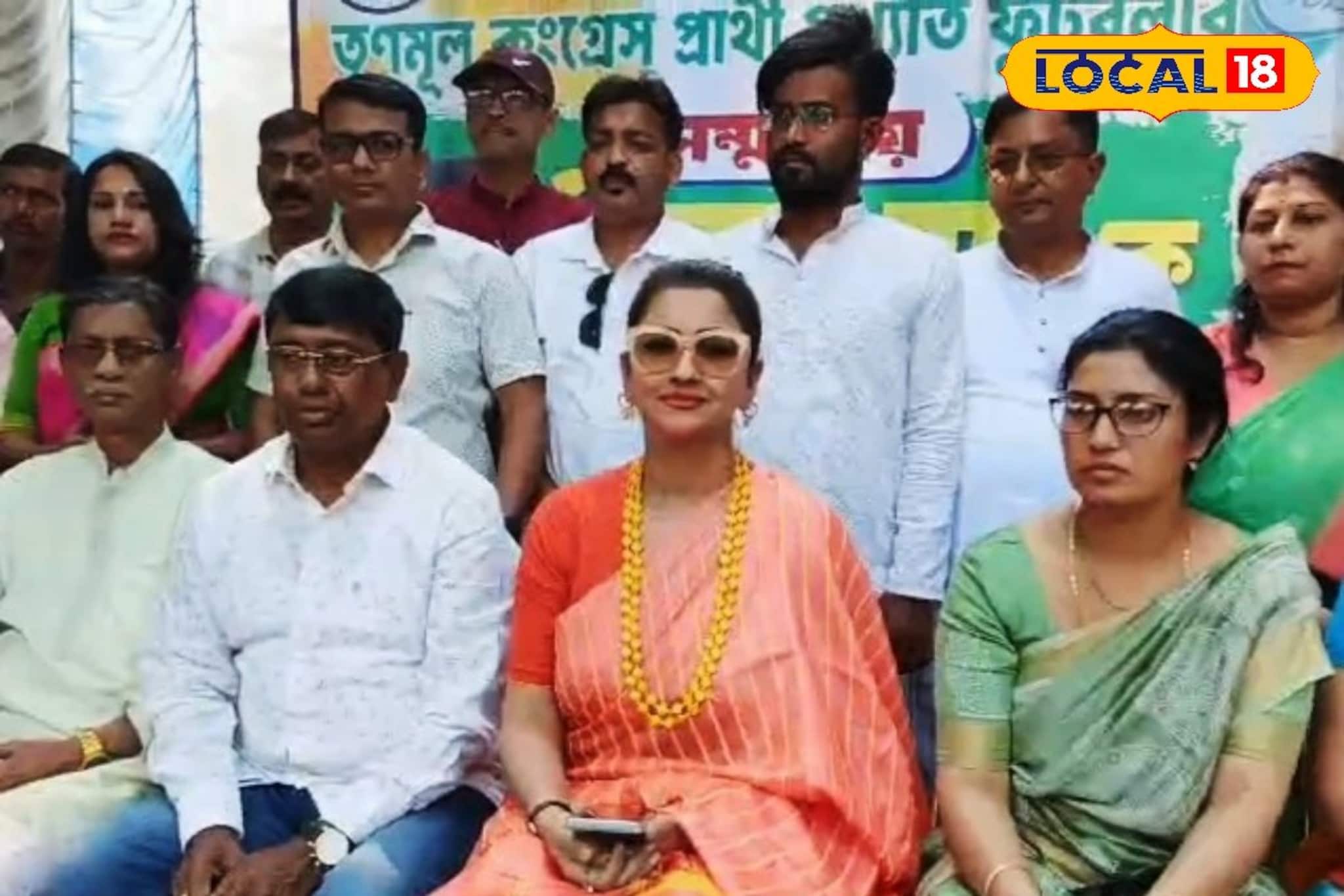 নতুন প্রার্থীদের পাশে সাংসদ রচনা বন্দ্যোপাধ্যায়, ঐক্যের বার্তা হুগলির ময়দানে