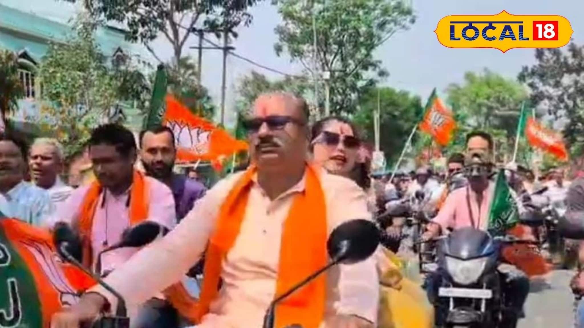 Assembly Election 2026: দিলীপ ঘোষের কায়দাতে বাইক চালিয়ে প্রচার এই বিজেপি প্রার্থীর! রামপুরহাটে ঝড় তুললেন ধ্রুব সাহা