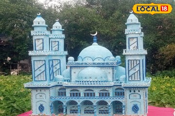 কোথাও তাজমহল, কোথাও ইন্ডিয়া গেট! দুর্গাপুজোর মতো ইদেও থিমের বাহার