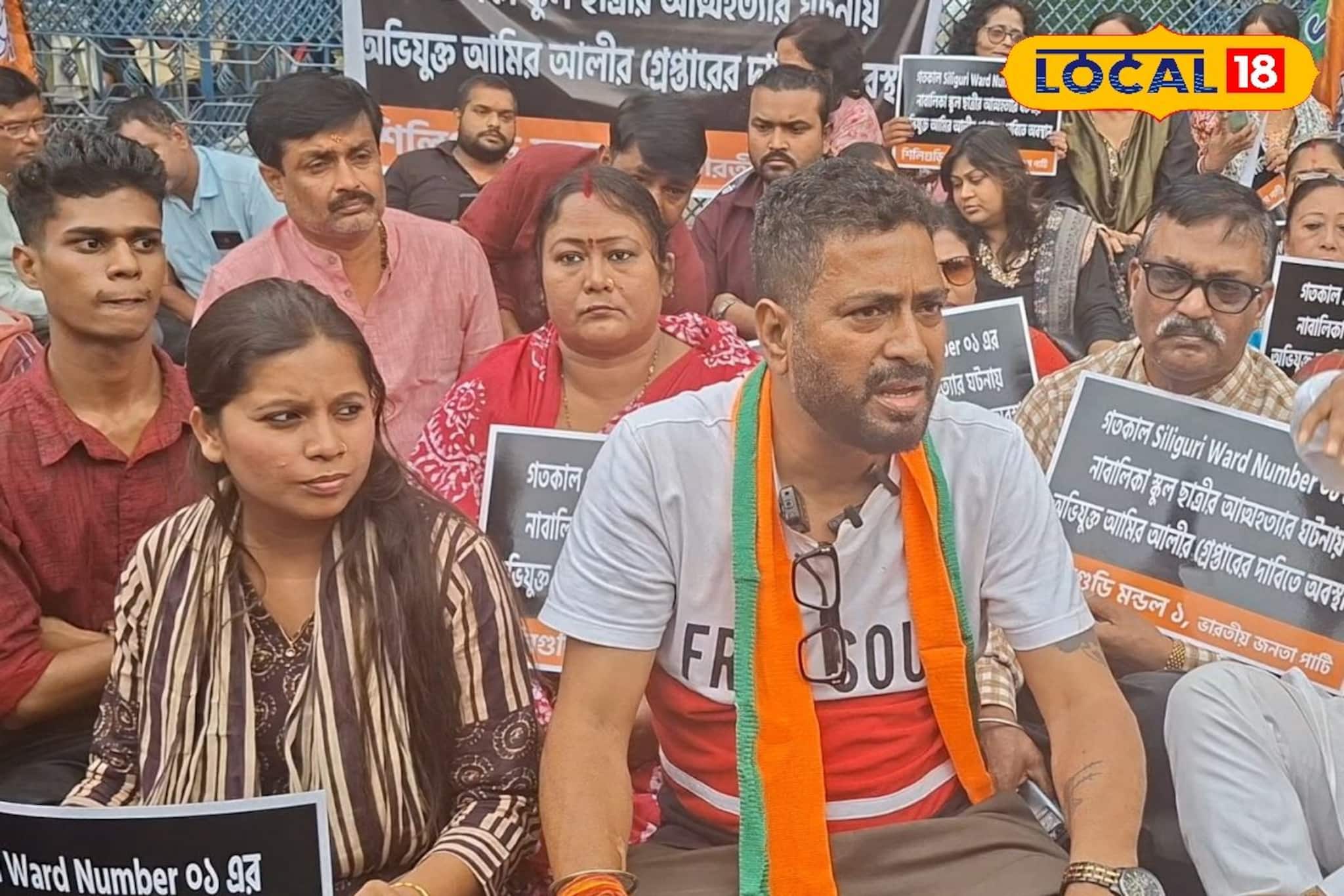 হঠাৎ ব্রেক প্রচারে! ন্যায়ের দাবিতে ভোটের প্রচার বন্ধ রাখলেন শিলিগুড়ির বিজেপি প্রার্থী!