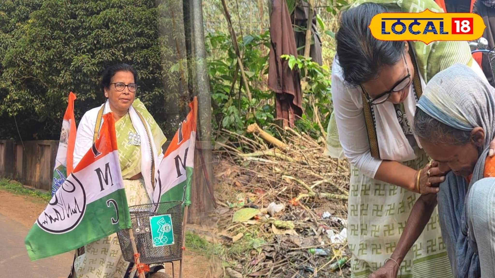 West Bengal Assembly Elections 2026: সাধারণ জীবনযাপনে বিশ্বাসী, সাইকেলেই মানুষের দুয়ারে পৌঁছলেন নারায়ণগড়ের তৃণমূল প্রার্থী