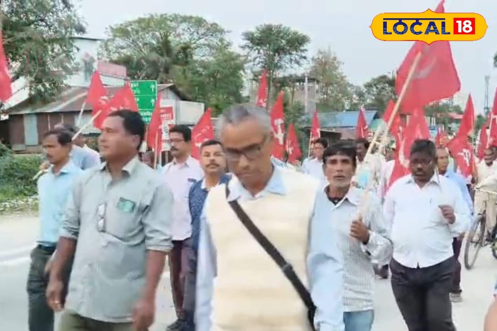 যুবদের বিকাশে গুরুত্ব,বাম প্রার্থীদের প্রচার চলছে আলিপুরদুয়ার ও ফালাকাটায়