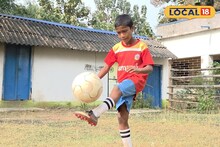 Jungel Mahal and Footballer: রুক্ষ জঙ্গলমহলের মাটিতে ১০ বছরের সৃজিতের ড্রিবল স্কিল মুগ্ধ করছে সকলকে, স্বপ্ন সুনীল ছেত্রী হওয়ার