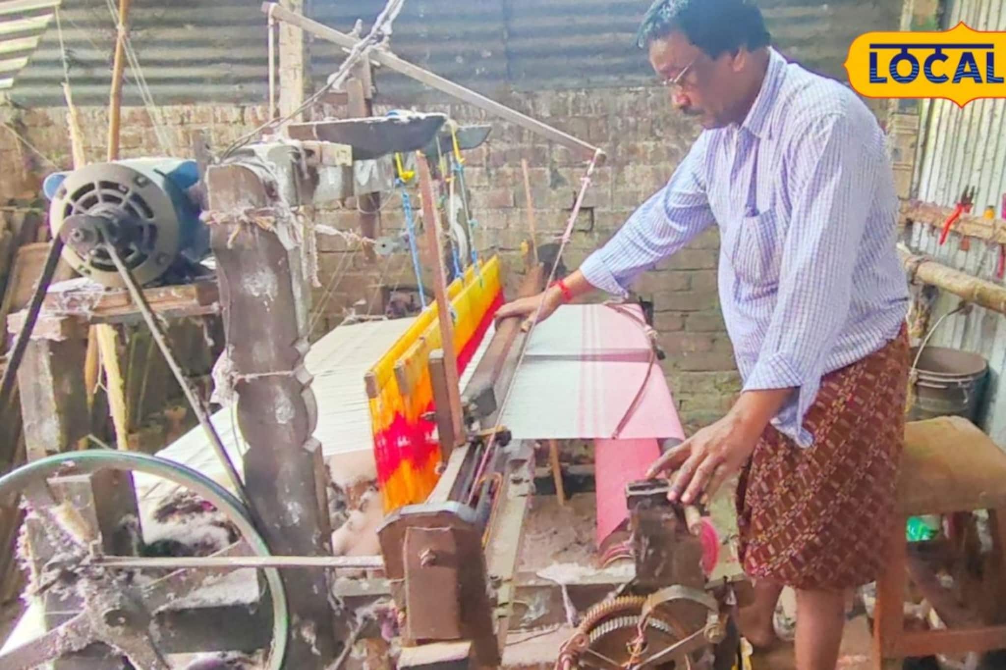 মালদহের শিল্পীর দেখানো পথে স্বপ্ন দেখছেন অন্য তাঁতিরাও! হাতের তাঁতে মোটরের জাদু