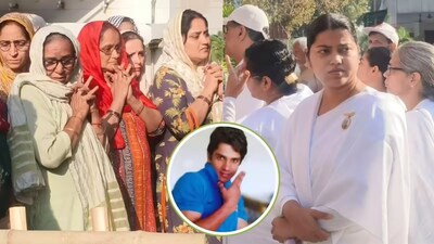 কলকাতা: গাজিয়াবাদের হরিশ রানার শেষকৃত্য বুধবার গ্রিন পার্ক শ্মশানে সম্পন্ন হয়েছে। এ সময় পরিবারের সদস্য, প্রতিবেশী, আত্মীয়স্বজন ও বন্ধুরা উপস্থিত ছিলেন। তাঁর ভাই ও বোন চিতায় আগুন প্রজ্বলন করেন। কংগ্রেস পার্টির রাজ্য সভাপতি অজয় ​​রায়ও হরিশের অন্ত্যেষ্টিক্রিয়ায় উপস্থিত ছিলেন।