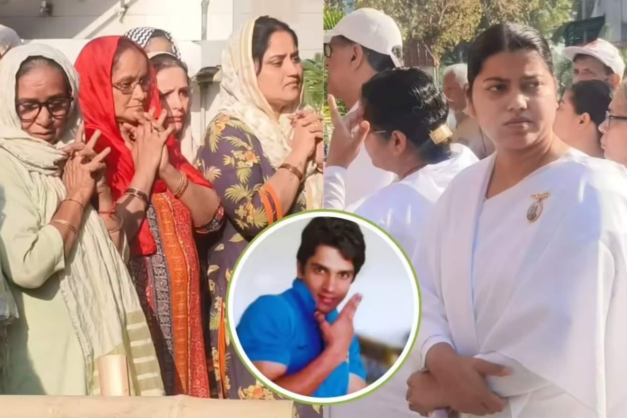 ১০ মিনিটের মৌন, গায়ত্রী মন্ত্রের জপ, কে করল হরিশ রানার মুখাগ্নি