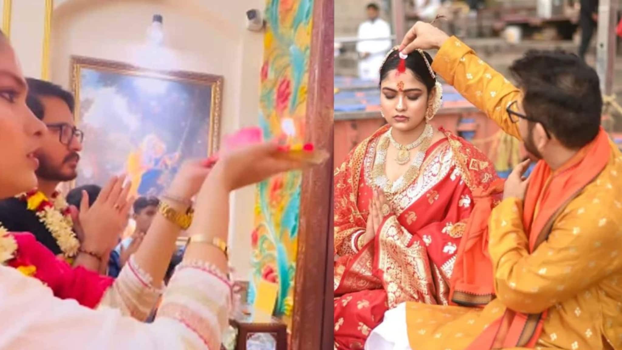 Holi 2026: সব বিতর্ক অতীত! এবার দোলে রাধাকৃষ্ণের আরাধনায় মোহিত হিরণ এবং ঋতিকা, প্রকাশ্যে এল ছবি