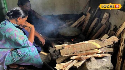 গ্যাস নেই, কাঠের চুলোয় অঙ্গনওয়াড়ি কেন্দ্রে রান্না