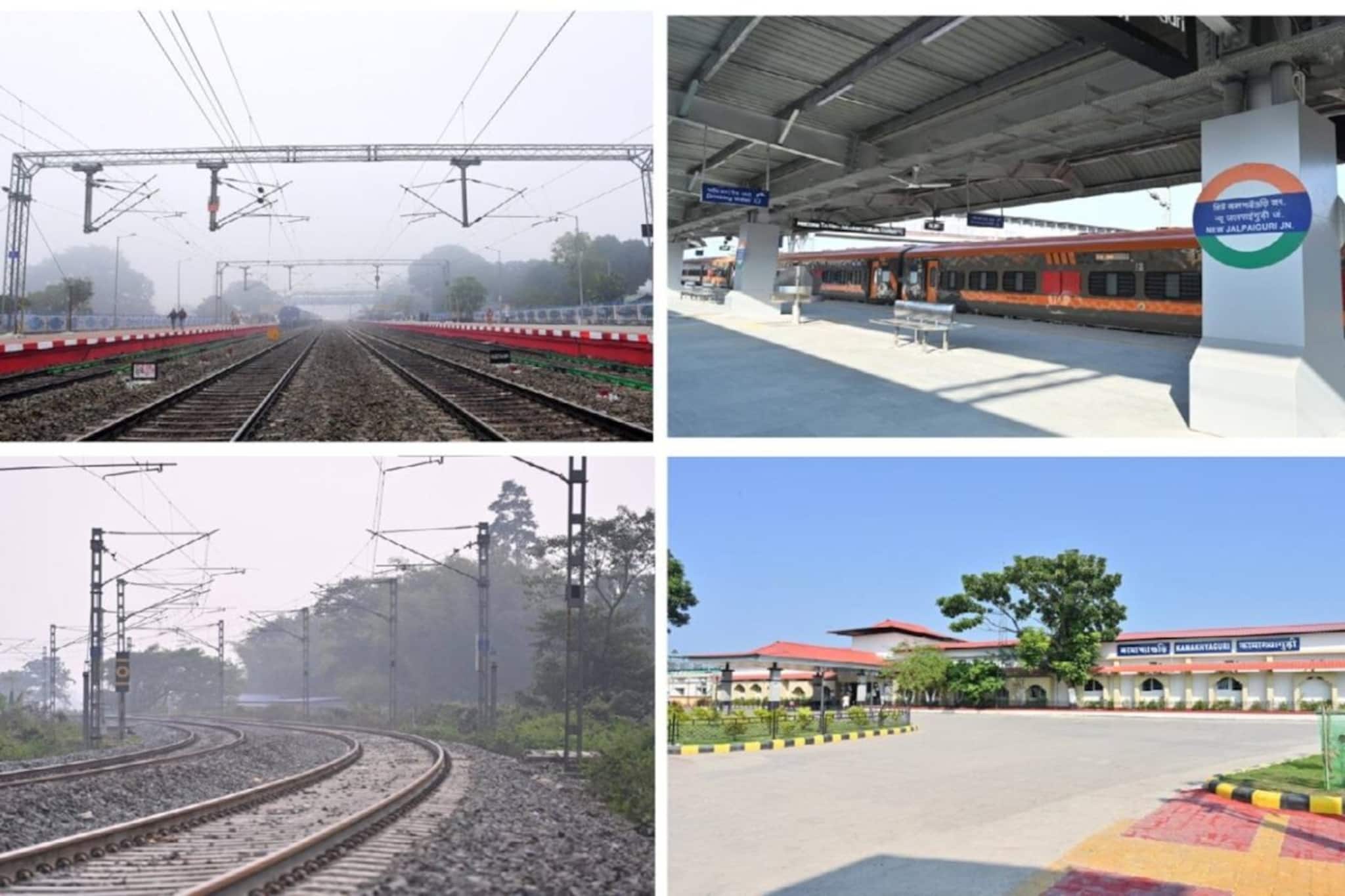 বেড়েছে সংযোগ, সুরক্ষা, যাত্রীসুবিধা এবং অর্থনৈতিক সুযোগ, বিধানসভা ভোটের আগে জোর প্রচারে রেল প্রকল্প