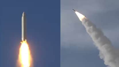 ইরান প্রথমবারের মতো ব্যবহার করল ‘ডান্সিং মিসাইল’ (Photo: X) ইরান প্রথমবারের মতো ব্যবহার করল ‘ডান্সিং মিসাইল’ (Photo: X)