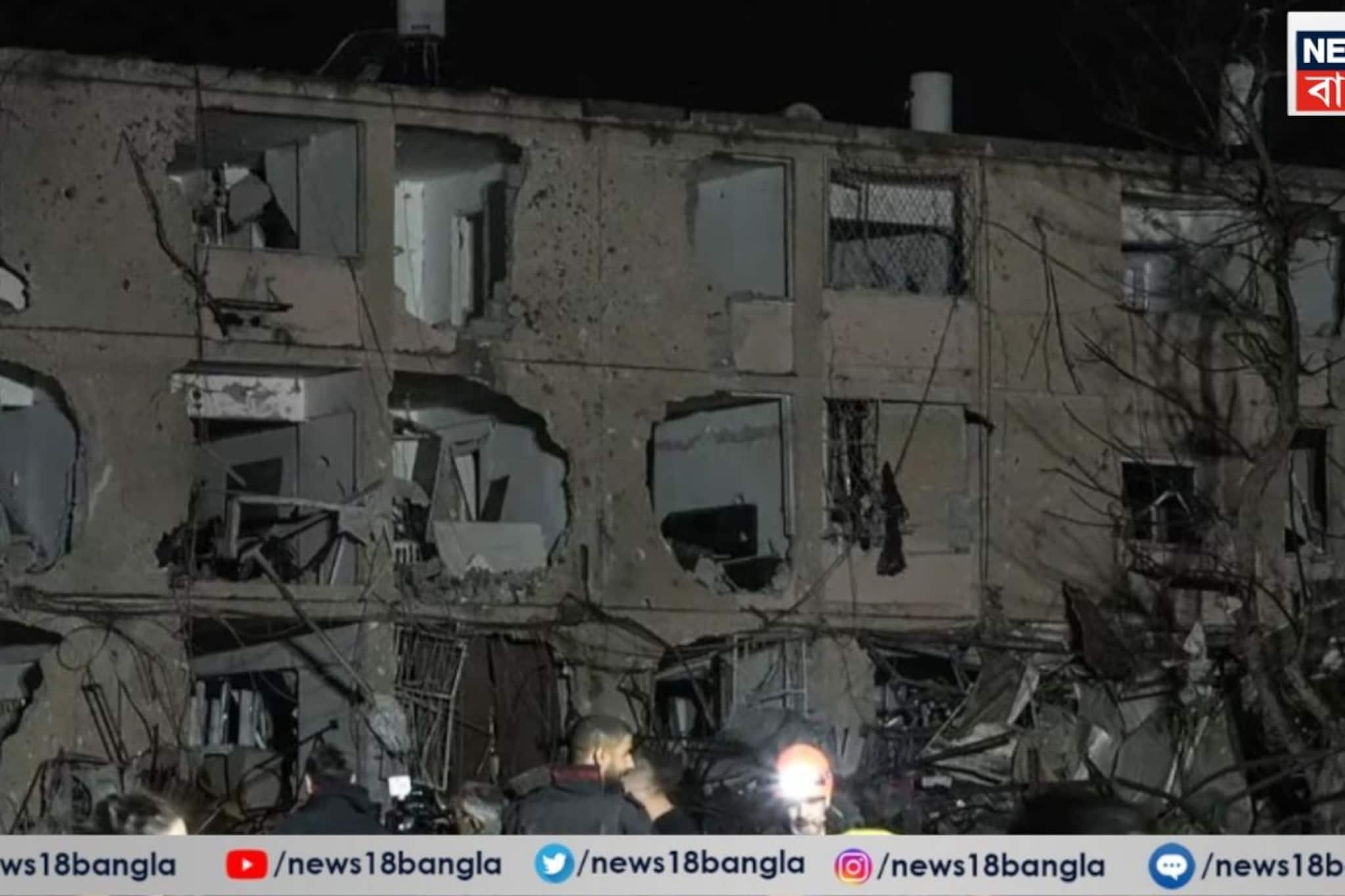 ইজরায়েলের পারমাণবিক গবেষণা কেন্দ্র লক্ষ্য করে হামলা ইরানের, ক্ষতবিক্ষত বহু মানুষ, পরপর ধসে পড়ল বাড়ি