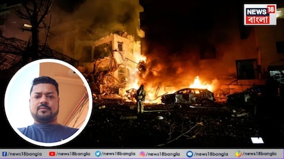 শারজায় আটকে পাত্র সারথী মুখোপাধ্যায়৷ শারজায় আটকে পাত্র সারথী মুখোপাধ্যায়৷