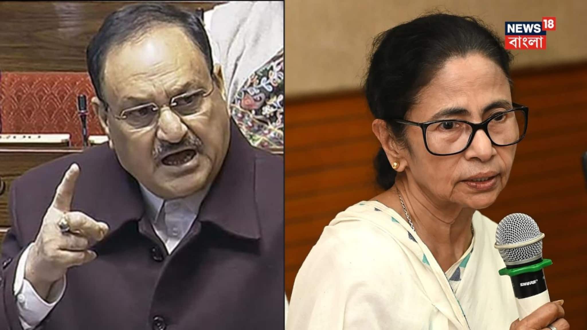 J P Nadda on Mamata: ‘গণতন্ত্রের প্রতি শ্রদ্ধা নেই, আইনের প্রতি শ্রদ্ধা নেই,’ দ্রৌপদী মুর্মুর ঘটনা এবার সংসদে তুললেন জে পি নাড্ডা
