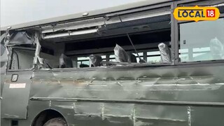 ক্ষতিগ্রস্ত গাড়ির অবস্থা