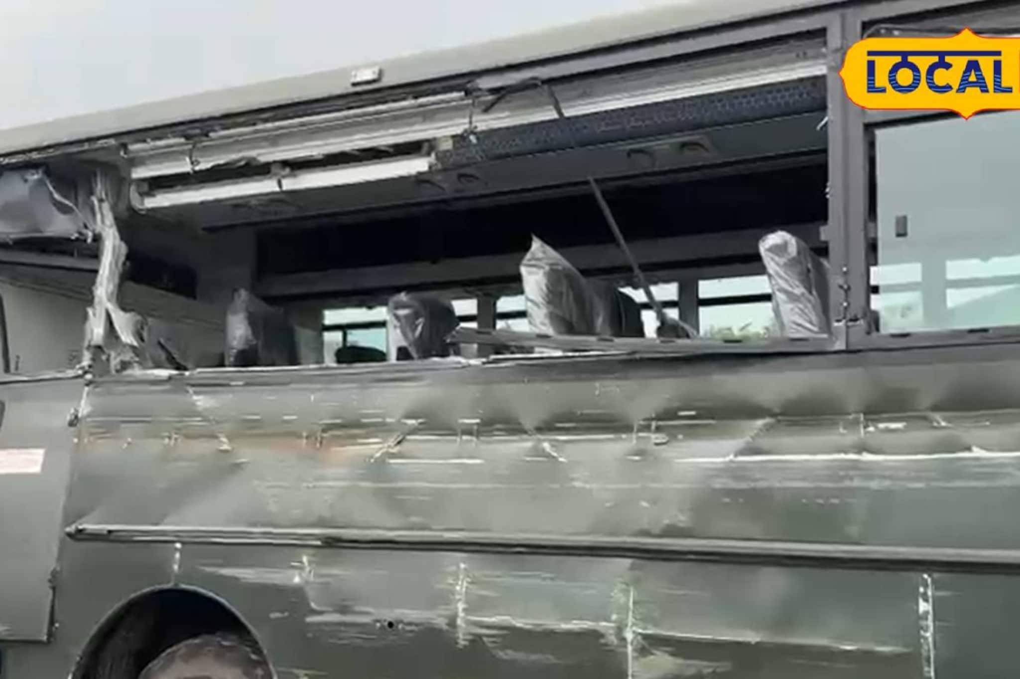 যাত্রীবাহী চলন্ত বাসের টায়ার খুলে বিপত্তি! আহত প্রায় ২০ যাত্রীবাহী চলন্ত বাসের টায়ার খুলে বিপত্তি! আহত প্রায় ২০