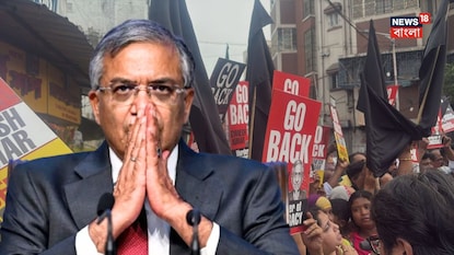 কালীঘাটে জ্ঞানেশ কুমারকে কালো পতাকা৷ কালীঘাটে জ্ঞানেশ কুমারকে কালো পতাকা৷