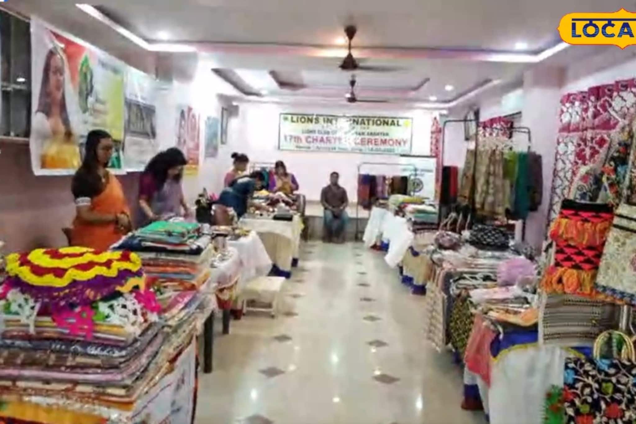 একছাদের তলায় শাড়ি, ডিজাইনার ব্লাউজ, গয়না আরও কত কী! পয়লা বৈশাখের আগে ঝাড়গ্রামে দারুণ আয়োজন