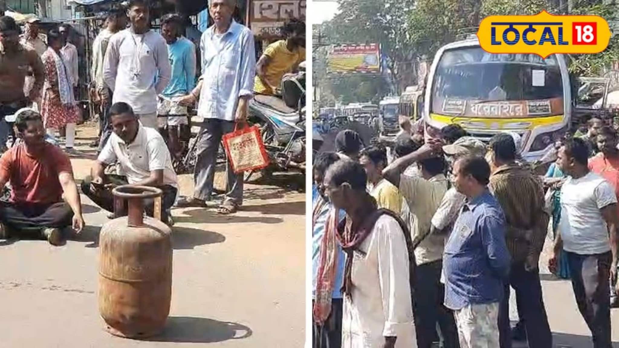 LPG Crisis: রান্নার গ্যাসের সংকটে নাজেহাল! সিলিন্ডার না পেয়ে ঝাড়গ্রামের গুরুত্বপূর্ণ রাস্তা অবরোধ, সপ্তাহের শুরুতেই ভোগান্তি