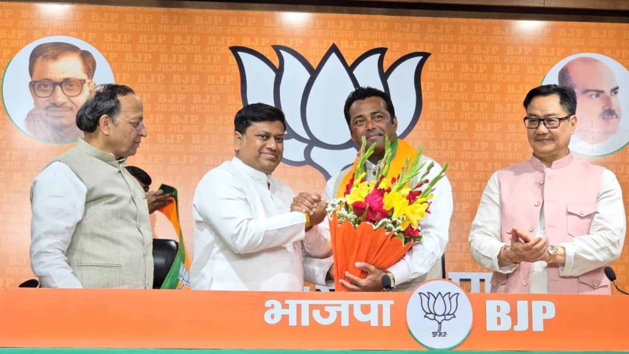 ‘আমি বাংলার ছেলে...’ ভোটের আগেই বড় চমক ! বিজেপিতে যোগ দিলেন লিয়েন্ডার পেজ