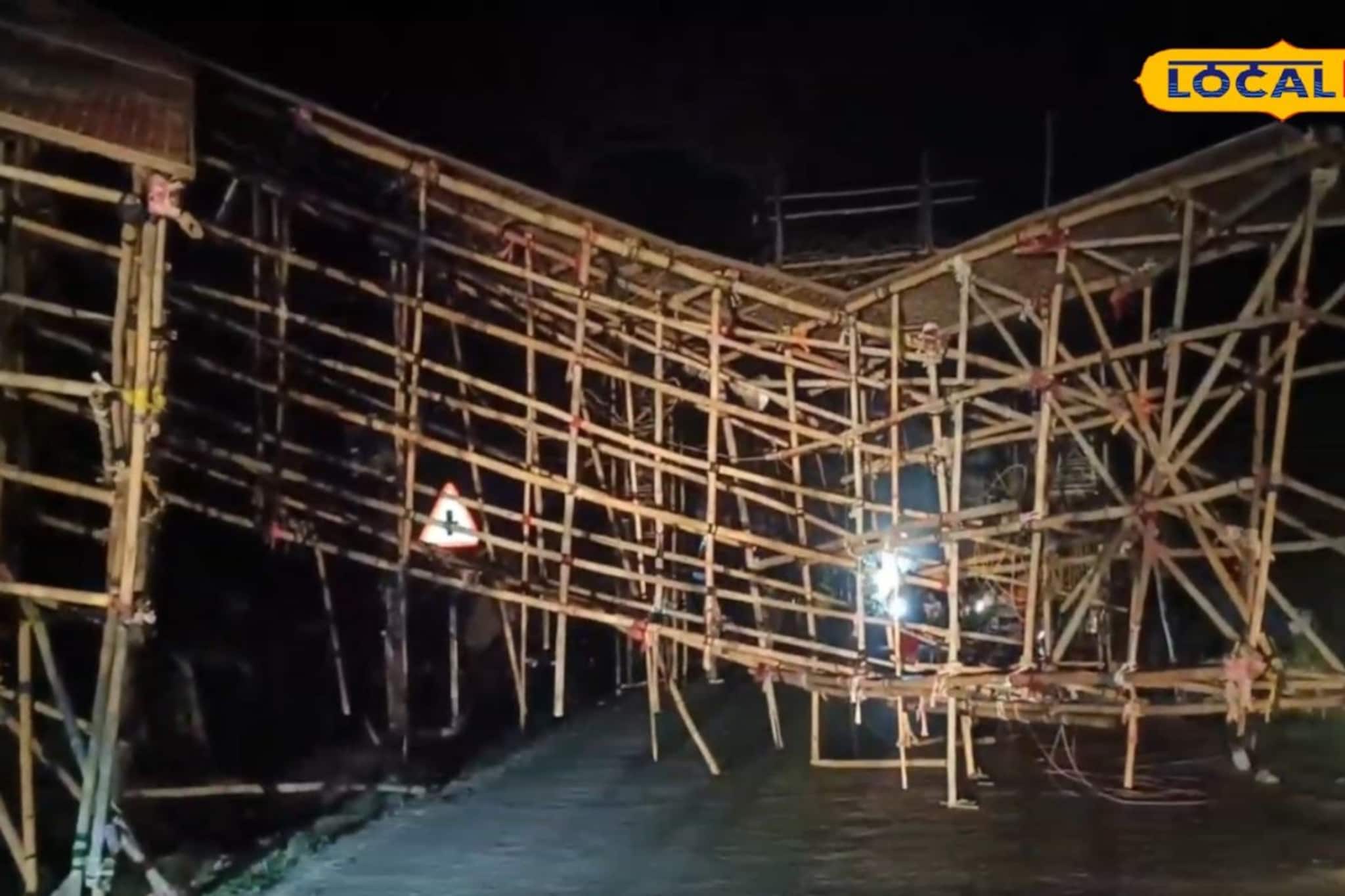 চৈত্রের আকস্মিক কালবৈশাখীতে লণ্ডভণ্ড সব! এগরায় ভেঙে পড়ল বিশাল লাইট গেট চৈত্রের আকস্মিক কালবৈশাখীতে লণ্ডভণ্ড সব! এগরায় ভেঙে পড়ল বিশাল লাইট গেট