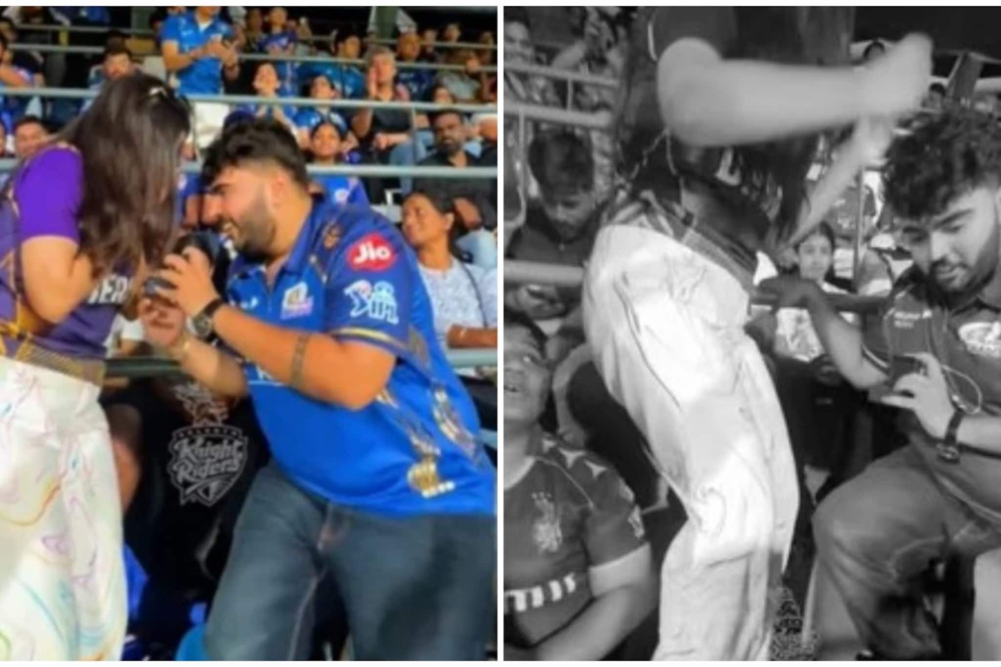 কেকেআরের মেয়ে আর মুম্বইয়ের ছেলে! মাঠে প্রেম নিবেদন করতে যা ঘটল...! ভাইরাল ভিডিও কেকেআরের মেয়ে আর মুম্বইয়ের ছেলে! মাঠে প্রেম নিবেদন করতে যা ঘটল...! ভাইরাল ভিডিও