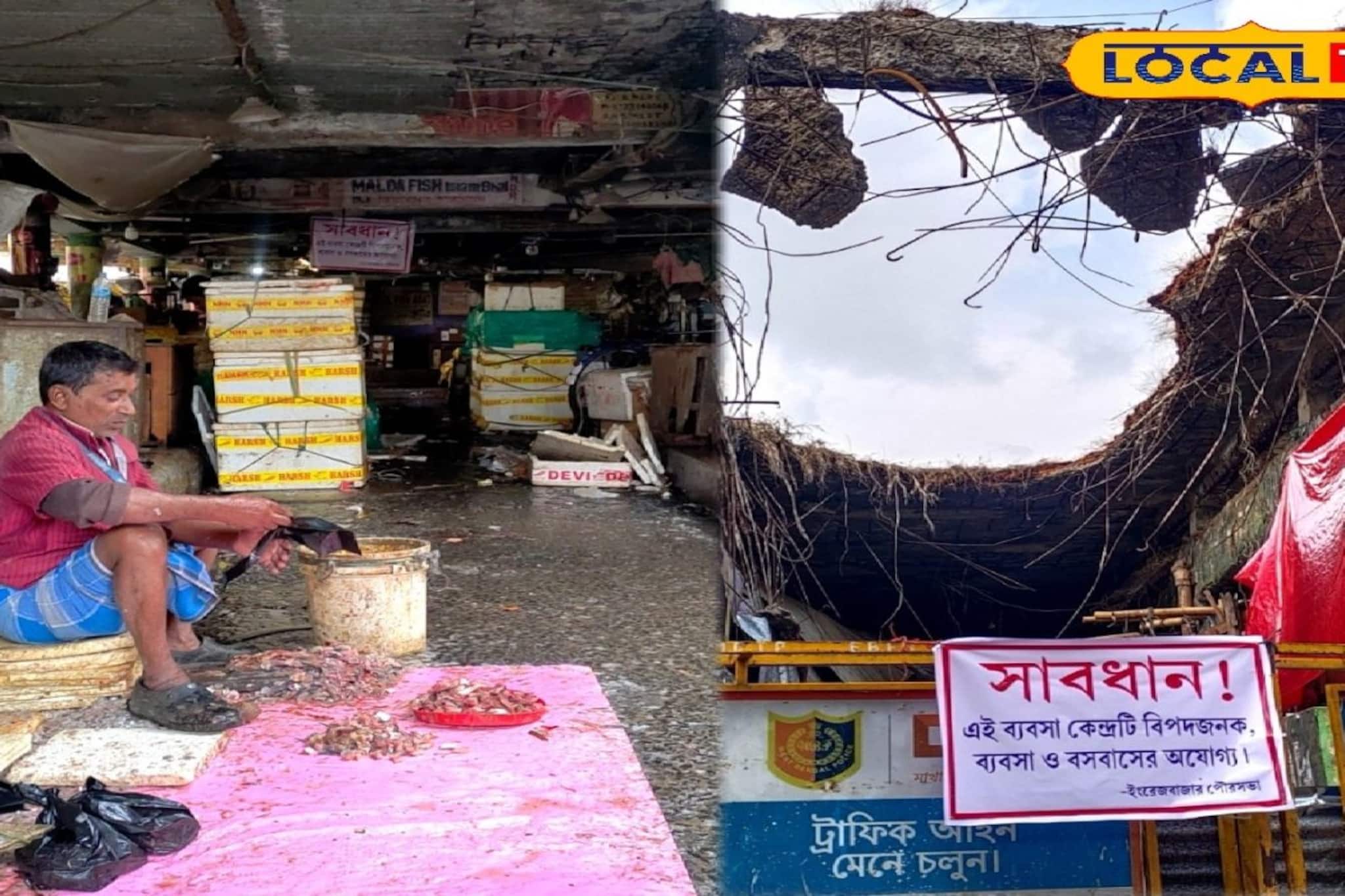 বুকে আতঙ্ক নিয়ে ব্যবসা! ভয়ে পথ মারাচ্ছেন না ক্রেতারা, মালদহের গুরুত্বপূর্ণ মাছ বাজারের ভয়ানক দশা 