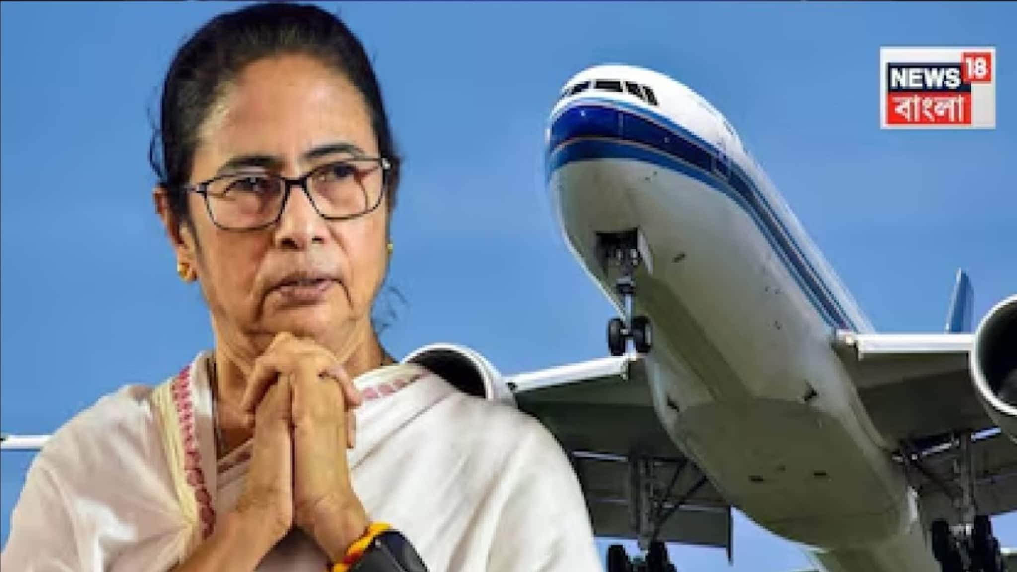 Mamata Banerjee : দুর্যোগে আকাশে চক্কর মুখ্যমন্ত্রীর বিমানের, কলকাতায় প্রবল ঝড়-বৃষ্টিতে নামতে সমস্যা