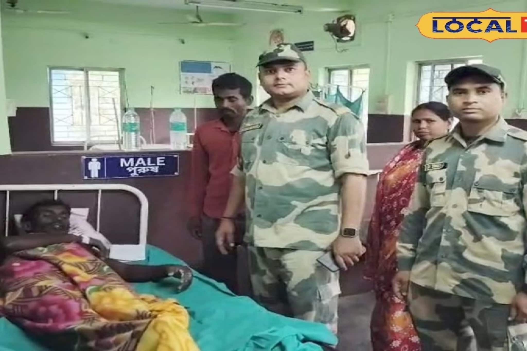 মাঠে ফসল কাটতে গিয়ে বিষধরের ছোবল! দেবদূতের মতো এসে প্রাণ বাঁচালেন BSF 