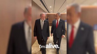 আমি বেঁচে আছি ভিডিও পোস্ট করে দাবি নেতানিয়াহু-র  Photo Courtesy- X Account Video Grab 