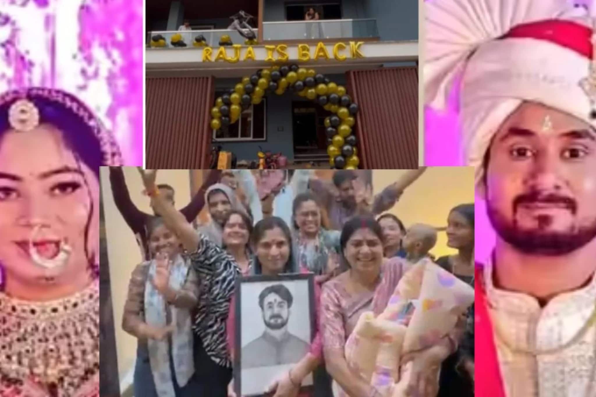 মেঘালয়ে মধুচন্দ্রিমায় স্ত্রীর ষড়যন্ত্রে নিহত রাজা ‘ফিরে এসেছেন’! শোকের বাড়িতে আচমকাই খুশি! বেলুন-সজ্জিত দরজা ঘিরে আনন্দ-কলরব!