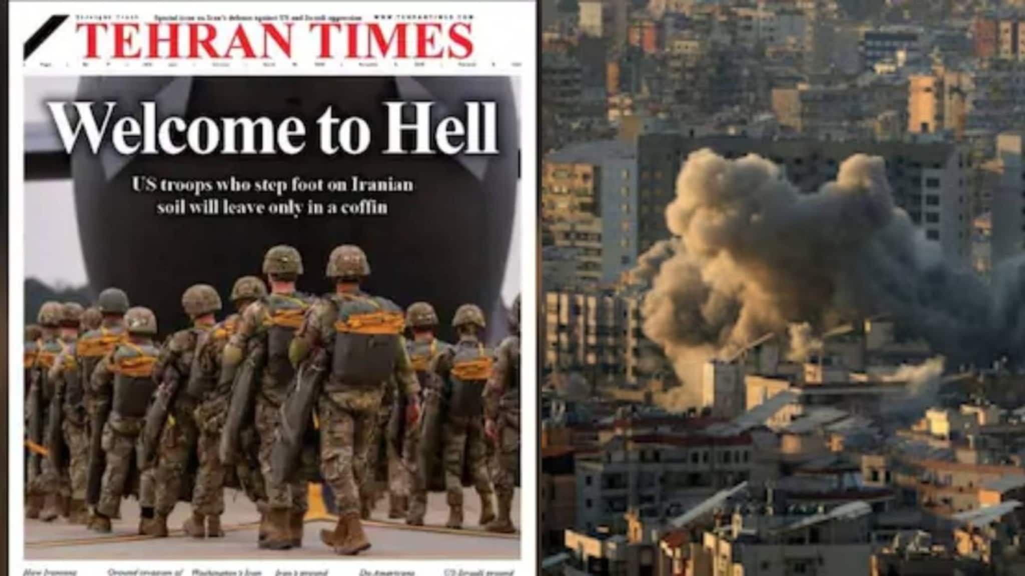 Iran vs USA Conflict: ‘নরকে স্বাগতম্! মার্কিন সেনারা শুধুমাত্র কফিনেই দেশে ফিরবে!’ আমেরিকার স্থল-অভিযানের পরিকল্পনাকে আক্রমণ ইরানি সংবাদপত্রের শিরোনামে