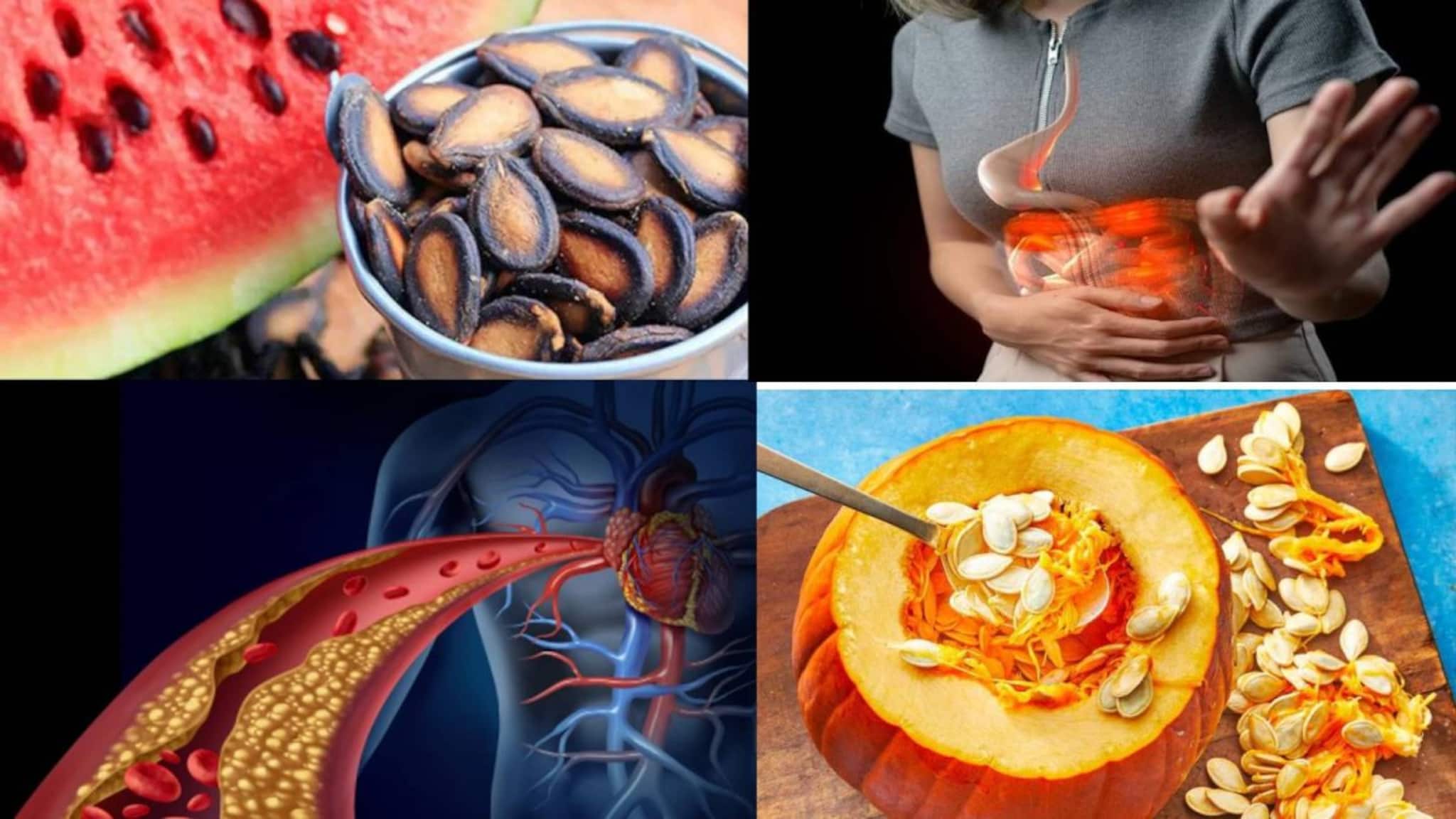 Watermelon & Pumpkin Seed Benefits: তরমুজ-কুমড়োর বীজ ফেলবেন না! ‘এভাবে’ খেলেই কোলেস্টেরল কমে দূর হৃদরোগ! কোষ্ঠকাঠিন্য-গ্যাস-বদহজম কমে পরিষ্কার পেট!