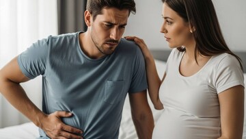 গা বমি বমি, অখিদে, ক্লান্তি...স্ত্রী অন্তঃসত্ত্বা হলে গর্ভাবস্থার লক্ষণ দেখা যেতে পারে তাঁর স্বামীর শরীরেও!